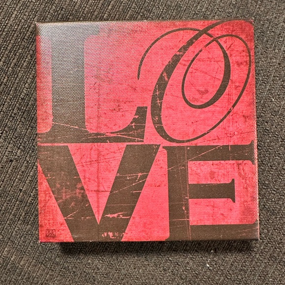 Other - 2 LOVE Canvas Art